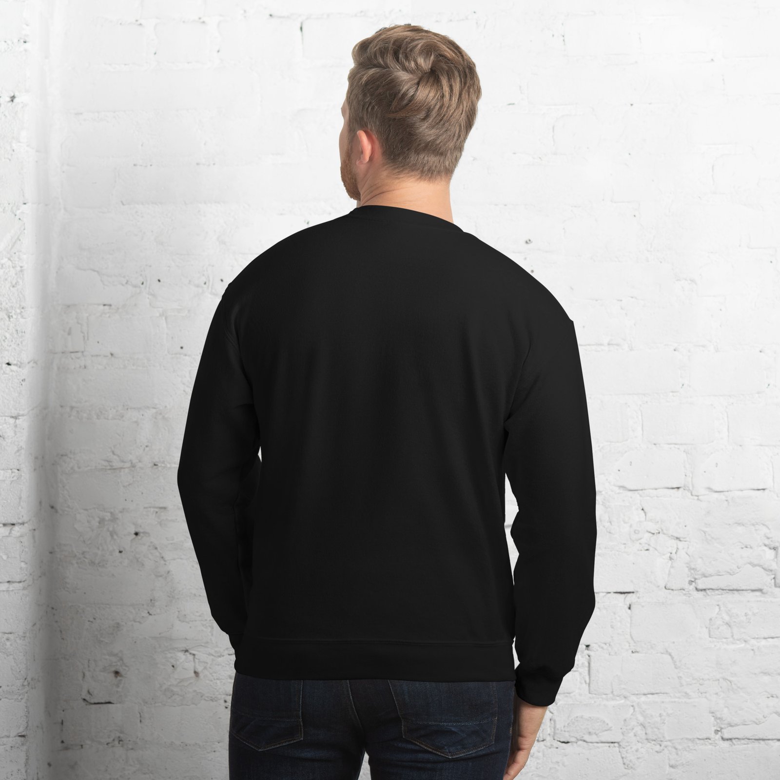 Starry constellation black Unisex Sweatshirt - Image 2