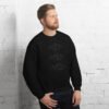 Starry constellation black Unisex Sweatshirt - Image 4