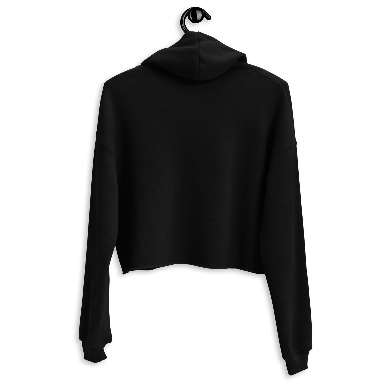 Falling Star Magic Crop Hoodie l Make a Wish l Black Hoodie l woman's hoodie l Trandy and comfy - Image 2